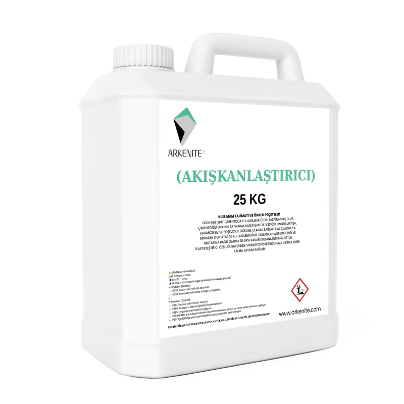 Akışkanlaştırıcı 25 kg.