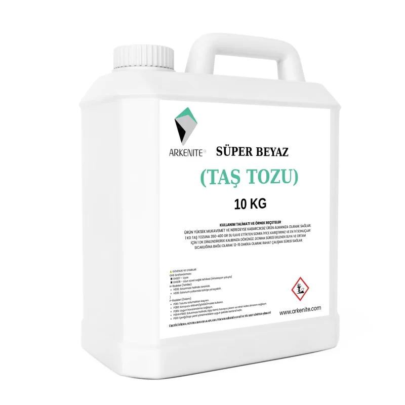 Süper Beyaz Taş Tozu 10 kg.