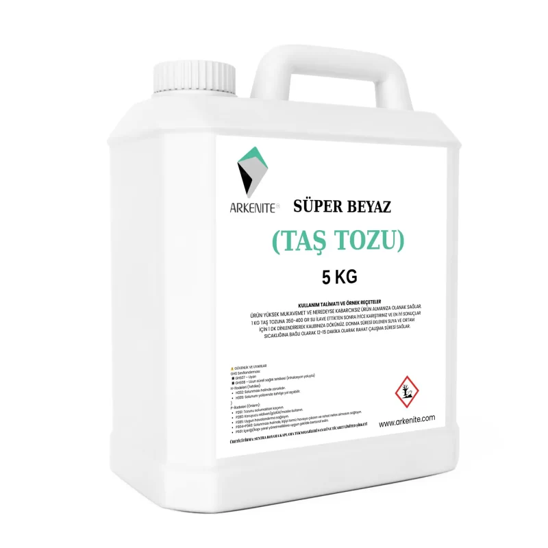 Süper Beyaz Taş Tozu 5 kg.